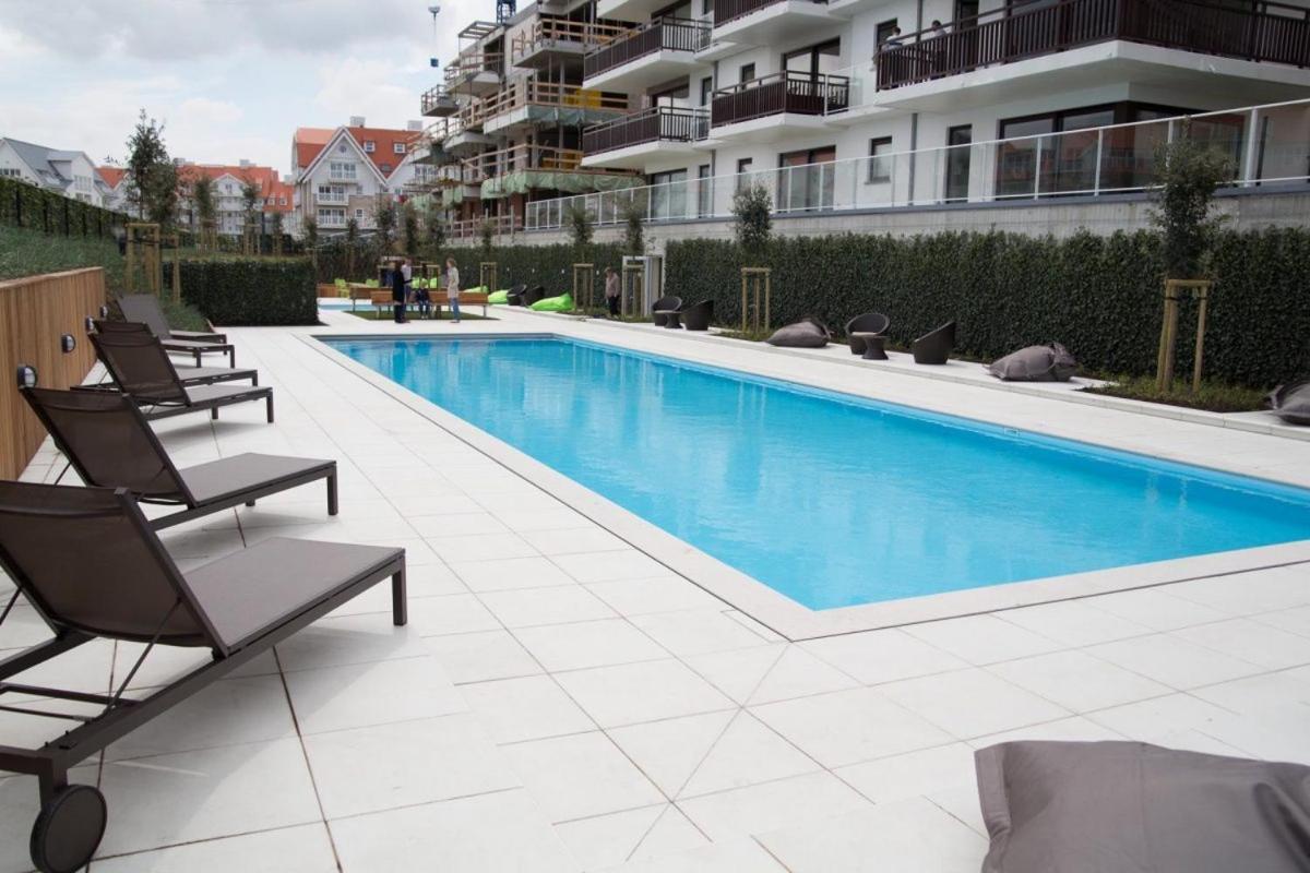Sailors Beach VI Villa Jalina Verwarmd Zwembad In Het Hoogseizoen Nieuwpoort Ngoại thất bức ảnh