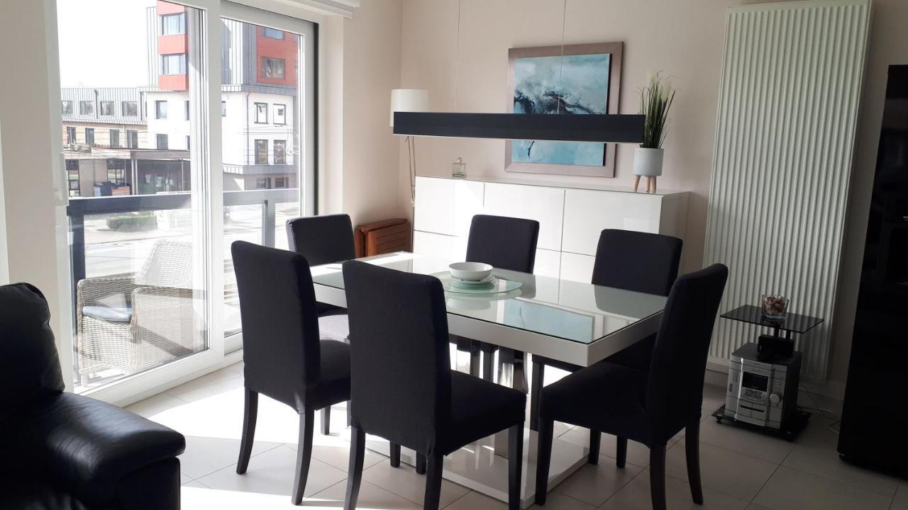 Sailors Beach VI Villa Jalina Verwarmd Zwembad In Het Hoogseizoen Nieuwpoort Ngoại thất bức ảnh
